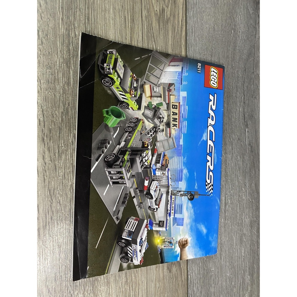 LEGO Racers Brick Street Getaway Instruction Manual Booklet 2010 Illustrated